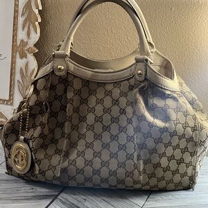 Gucci Tan Monogram Women's Bag